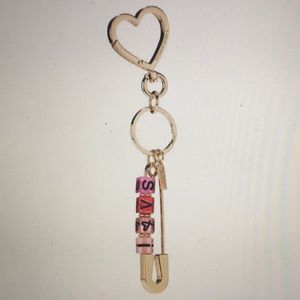 VICTORIA’S SECRET - PIN CHARM KEYCHAIN (NWT)